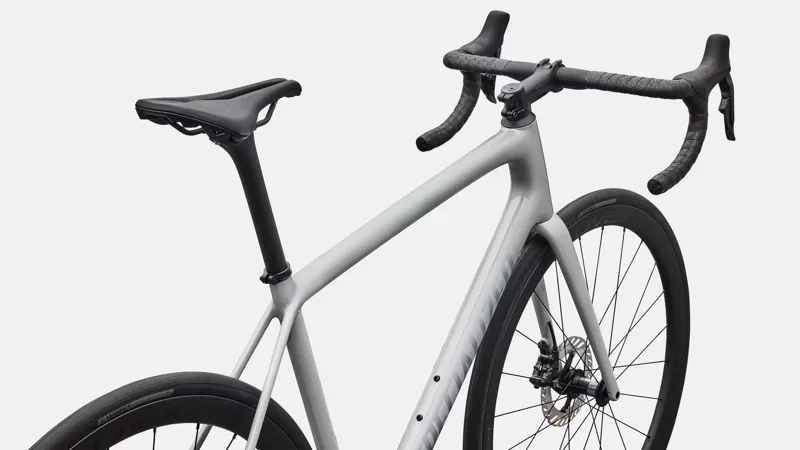 Specialized Aethos Expert Di2 Road Bike 2026 Gloss Dolomite Metallic-3