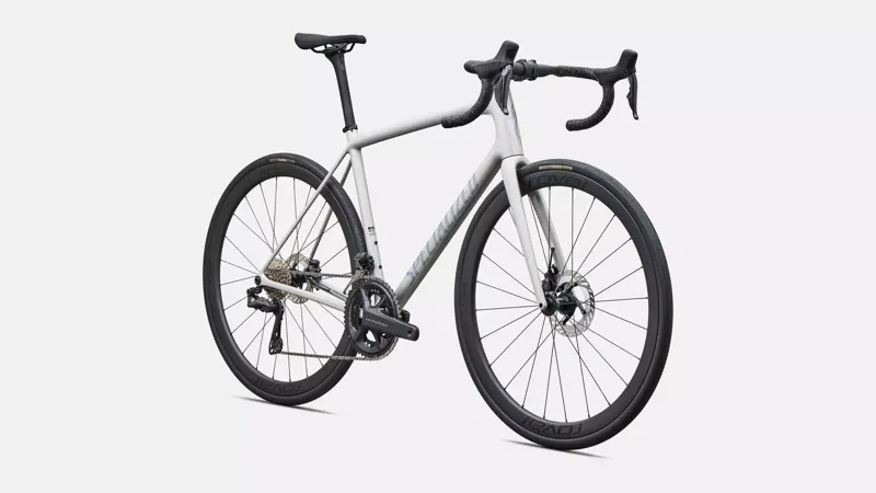 Specialized Aethos Expert Di2 Road Bike 2027 Dolomite Metallic/Shadow Silver-1