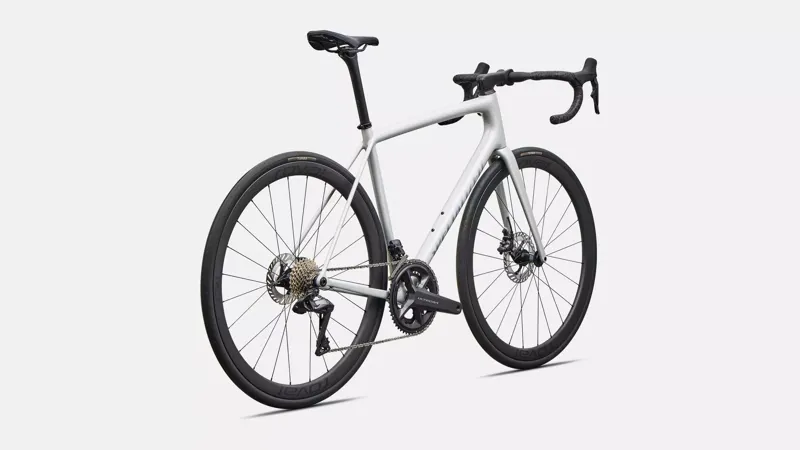 Specialized Aethos Expert Di2 Road Bike 2027 Dolomite Metallic/Shadow Silver-2