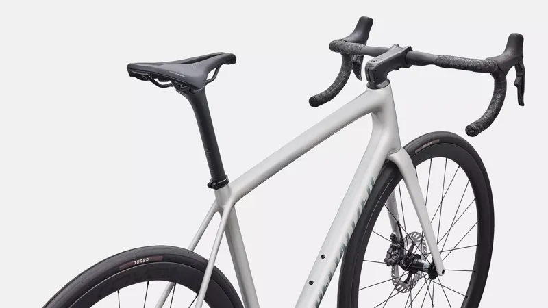 Specialized Aethos Expert Di2 Road Bike 2027 Dolomite Metallic/Shadow Silver-3