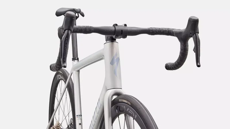 Specialized Aethos Expert Di2 Road Bike 2027 Dolomite Metallic/Shadow Silver-4