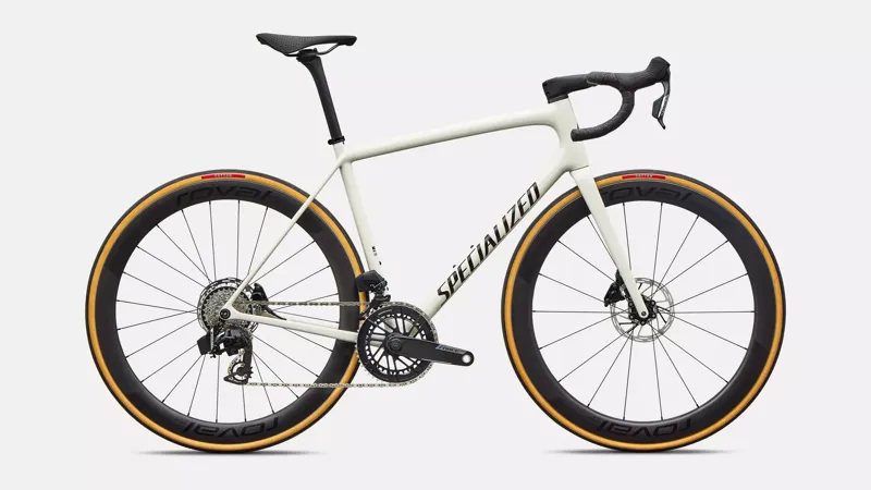 Specialized Aethos Pro AXS Road Bike 2027 Birch/Stallion Metallic