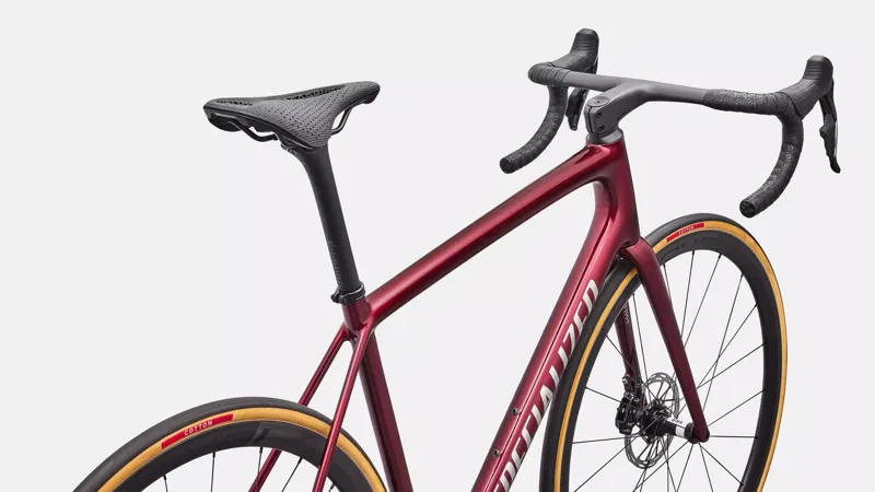 Specialized Aethos Pro AXS Road Bike 2027 Red Sky/Chrome-3