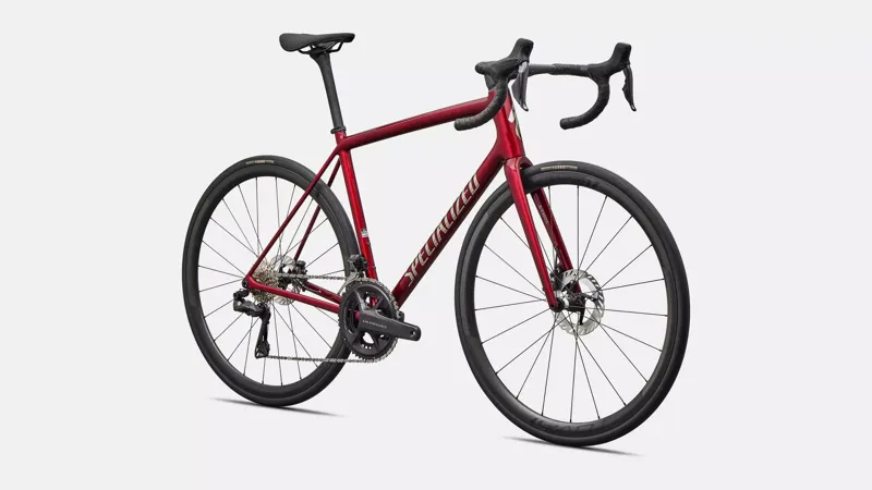 Specialized Aethos Pro Di2 Road Bike 2026 Gloss Red Sky-1