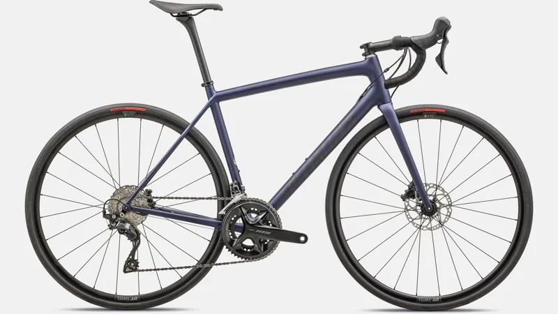 Specialized Aethos Sport Road Bike 2025 Blue Onyx Metallic Obsidian