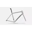 Specialized Aethos S-Works Road Bike Frameset 2026 Gloss Silver Blurred Impasto/Black Pearl