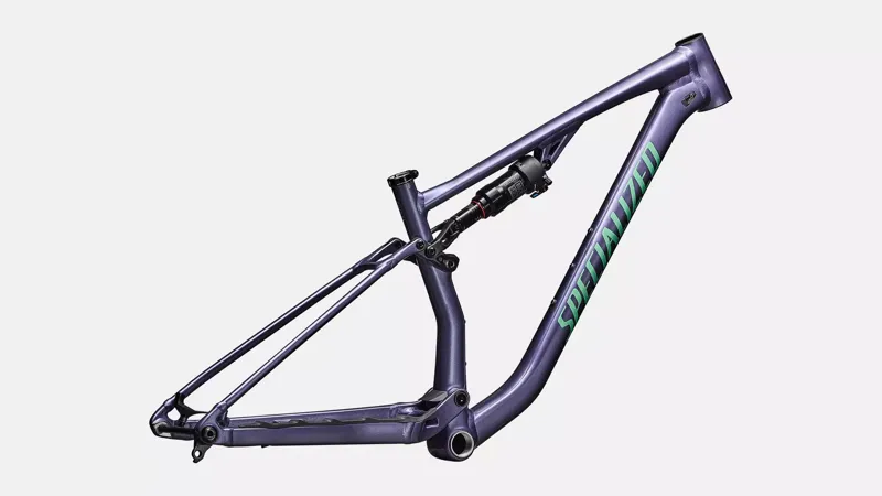 Specialized Chisel Comp Mountain Bike Frame Set 2026 Gloss Mauve Metallic/Oasis Tint Over Flake Silver-2