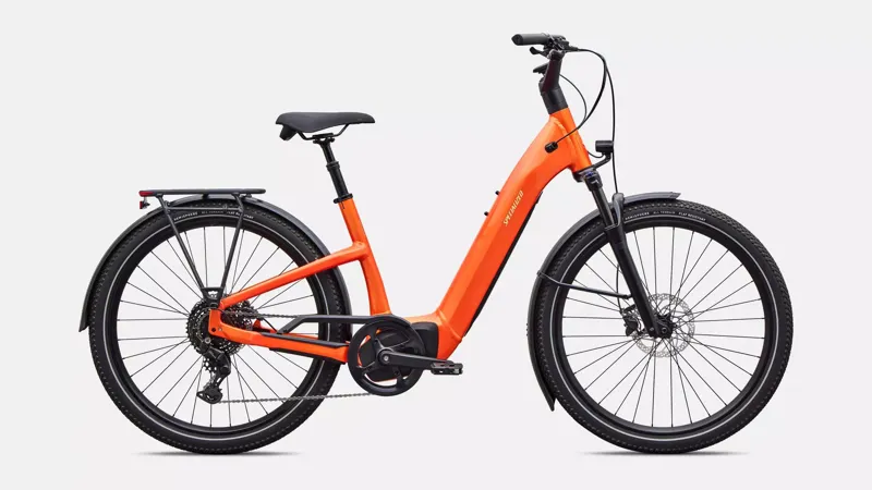 Specialized Como 4.0 Electric Bike 2027 Gloss Tangerine/Sunset Yellow