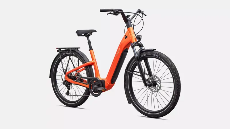Specialized Como 4.0 Electric Bike 2027 Gloss Tangerine/Sunset Yellow-1