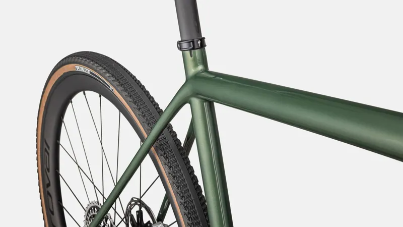 Specialized Crux S-Works Gravel Bike 2025 Gloss Cypress Metallic/Viavi Gold To Silver Pearl-5