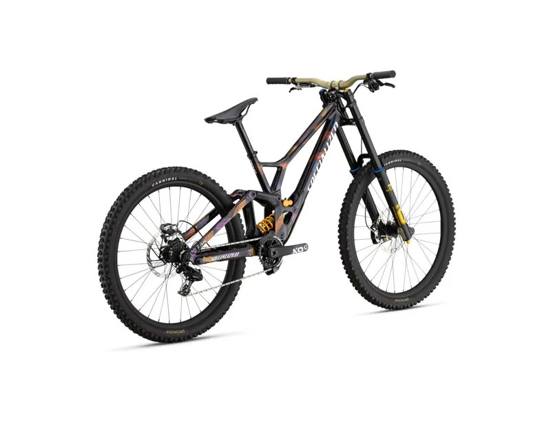 Specialized Demo Race Downhill Mountain Bike 2025 Gloss Obsidian/Brushed/Chameleon Supernova-2