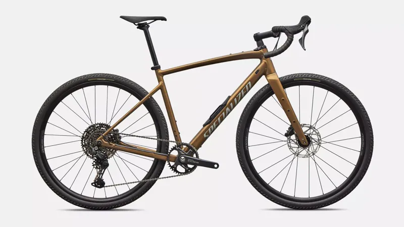 Specialized Diverge E5 Sport Gravel Bike 2026 Satin Burnt Gold Metallic