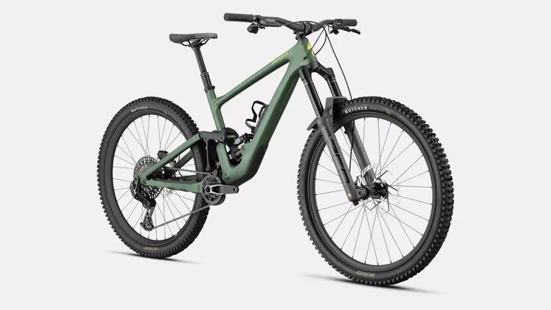 Specialized Enduro Pro Mountain Bike 2025 Satin Cypress Metallic/Ion Metallic-1