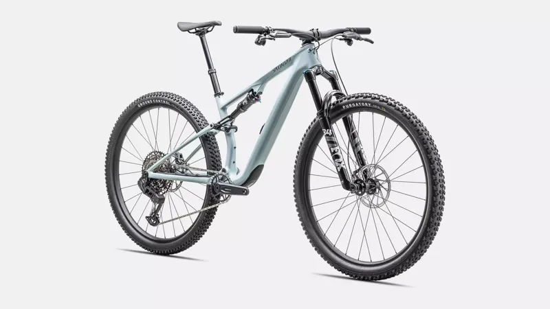 Specialized Epic 8 EVO Comp Mountain Bike 2025 Gloss Sea Foam/Cast Blue Metallic-1
