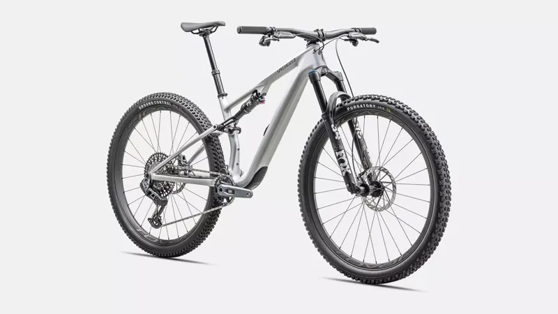 Specialized Epic 8 EVO Expert Mountain Bike 2025 Satin Silver Dust/Gunmetal-1