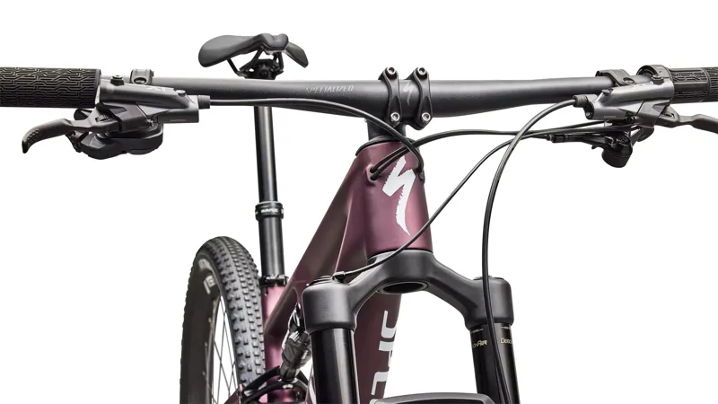 Specialized Epic 8 Expert Di2 Mountain Bike 2026 Satin Bordeaux Metallic/White-4