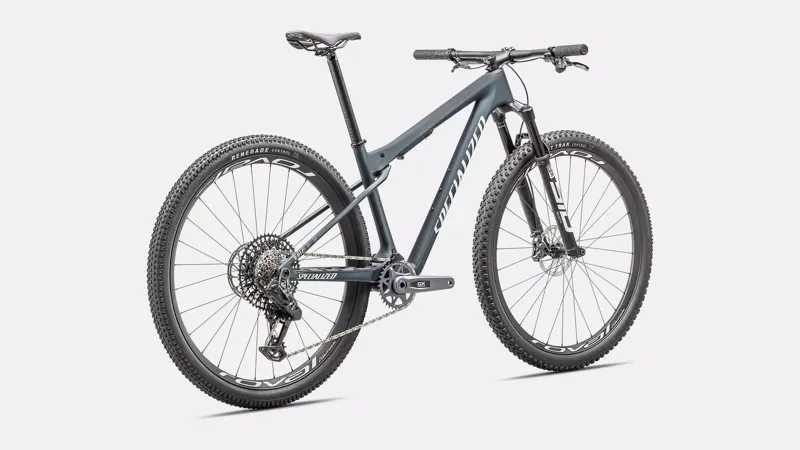 Specialized Epic WC Expert Mountain Bike 2025 Satin Metallic Deep Lake/White/Pearl-2