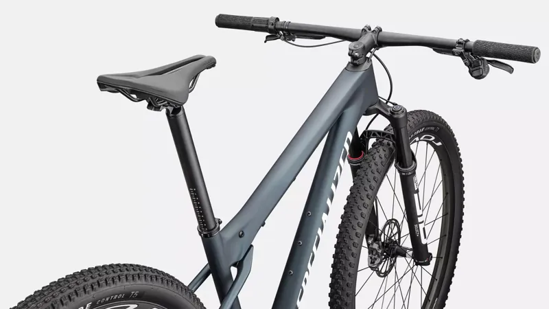 Specialized Epic WC Expert Mountain Bike 2025 Satin Metallic Deep Lake/White/Pearl-3