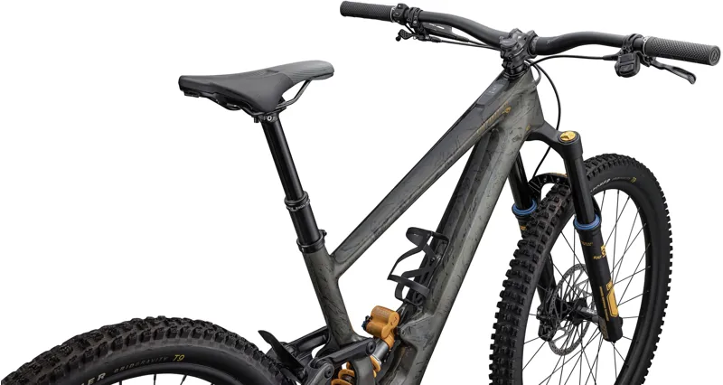 Specialized Kenevo SL 2 Ohlins Coil Electric Bike 2026 Charcoal Tint/Cool Grey Strata/Burnt Gold Metallic-3