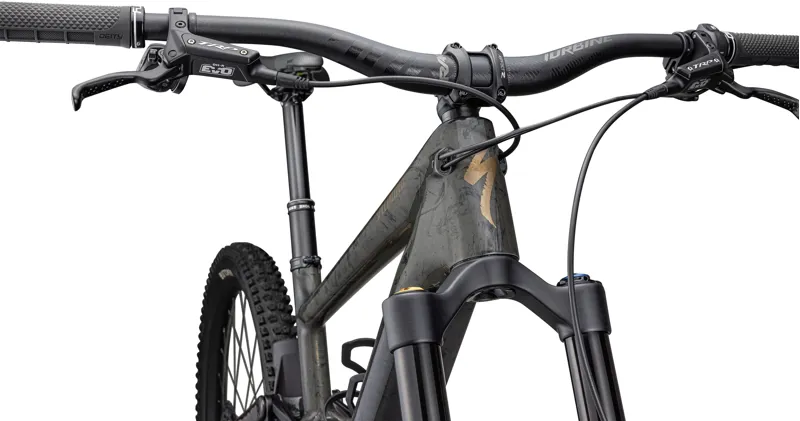 Specialized Kenevo SL 2 Ohlins Coil Electric Bike 2026 Charcoal Tint/Cool Grey Strata/Burnt Gold Metallic-4