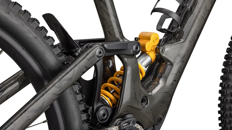 Specialized Kenevo SL 2 Ohlins Coil Electric Bike 2026 Charcoal Tint/Cool Grey Strata/Burnt Gold Metallic-7