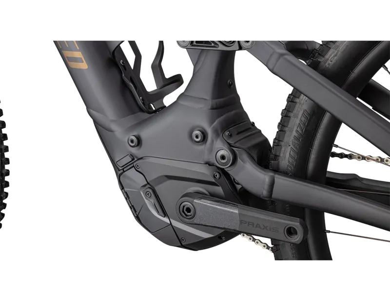 Specialized Levo Comp Alloy Electric Bike 2025 Satin Midnight Shadow/Harvest Gold Metallic-4