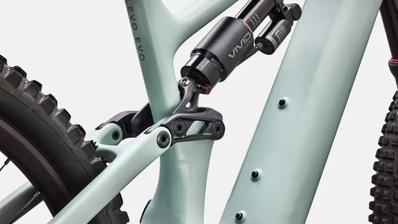 Specialized Levo EVO Comp Electric Bike 2027 Satin Agave Grey/DesertMetallic-7