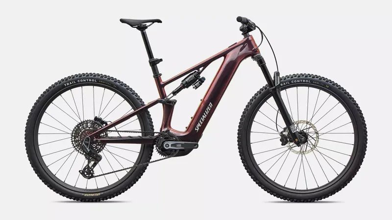 Specialized Levo R Pro Electric Bike 2027 Black Red Chameleon/Dolomite