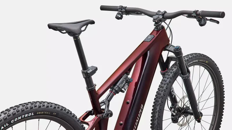 Specialized Levo R Pro Electric Bike 2027 Black Red Chameleon/Dolomite-3