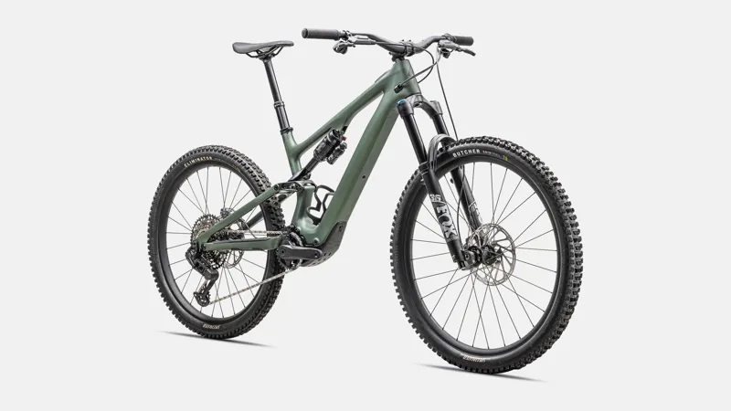 Specialized Levo SL Comp Carbon Electric Bike 2025 Cypress Metallic/Cypress/Dark Moss Green-1