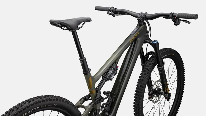 Specialized Levo SL Expert Carbon Electric Bike 2024 Gloss Dark Moss/Oak Green/Harvest Gold-3