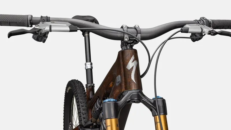 Specialized Levo SL S-Works Carbon Electric Bike 2025 Brown Tint/Gunmetal Impasto/Ashen Grey/Brushed Liquid Metal-4