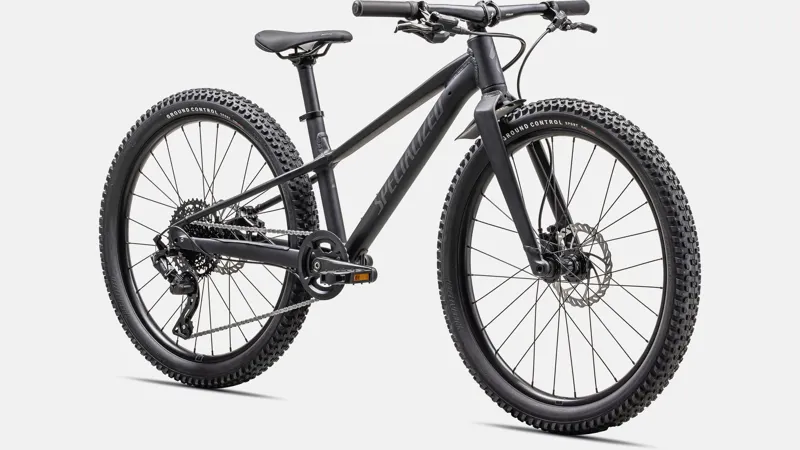 Specialized Riprock 24 Kids Bike 2025 Satin Black Smoke-1