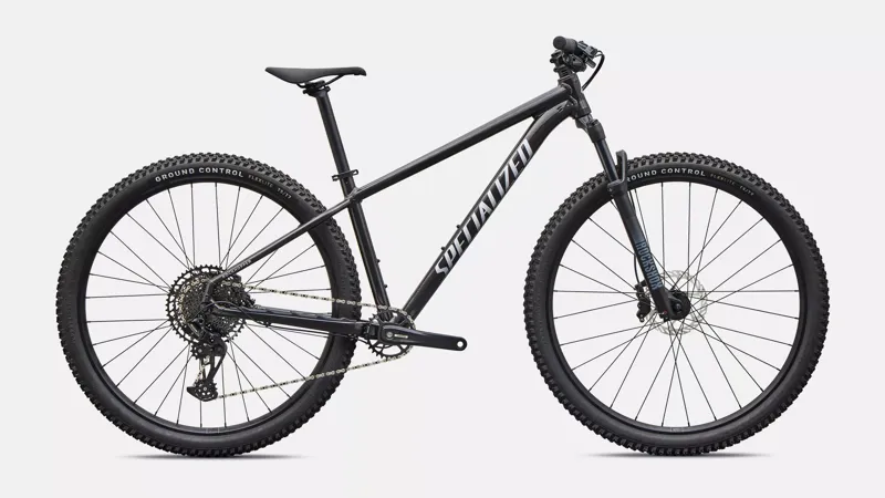 Specialized Rockhopper Expert Mountain Bike 2027 Gloss Charcoal Tint Aluminum/Amethyst Frost