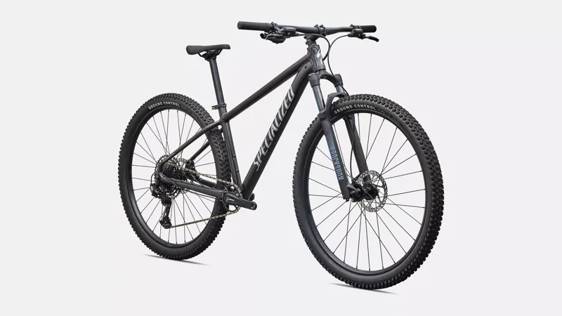 Specialized Rockhopper Expert Mountain Bike 2027 Gloss Charcoal Tint Aluminum/Amethyst Frost-1