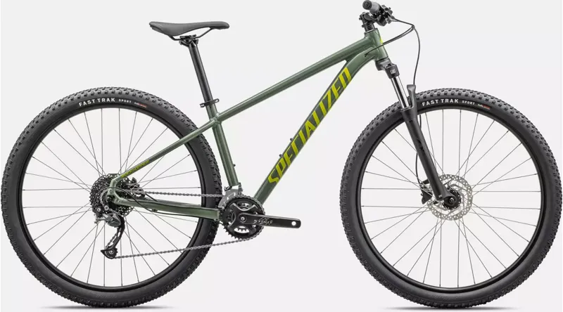 Specialized Rockhopper 27.5 Mountain Bike 2025 Gloss Sage Green/Olive Green