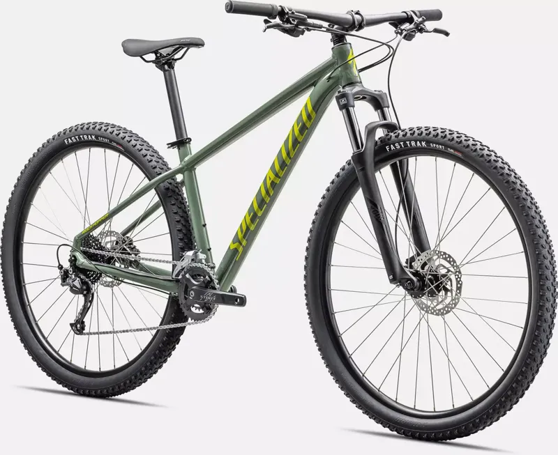 Specialized Rockhopper 27.5 Mountain Bike 2025 Gloss Sage Green/Olive Green-1