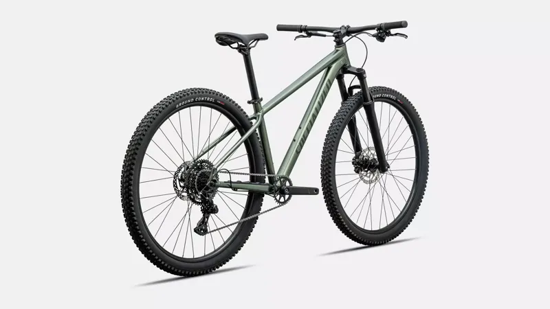 Specialized Rockhopper Sport Mountain Bike 2027 Satin Bottle Green/Oak Green Metallic-2