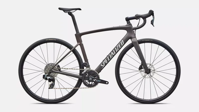 Specialized Roubaix Comp AXS Road Bike 2027 Satin Warm Smoke/Dolomite Met
