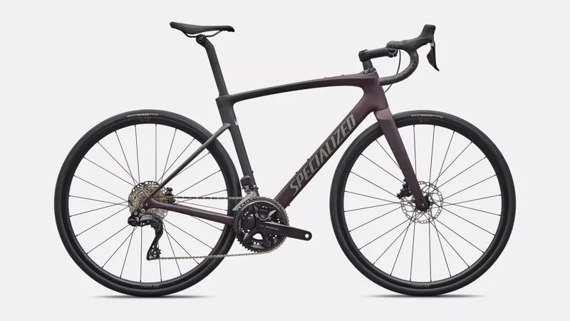 Specialized Roubaix SL8 Comp Di2 Road Bike 2026 Satin Solidity Metallic/obsidian Metallic Fade/smoke