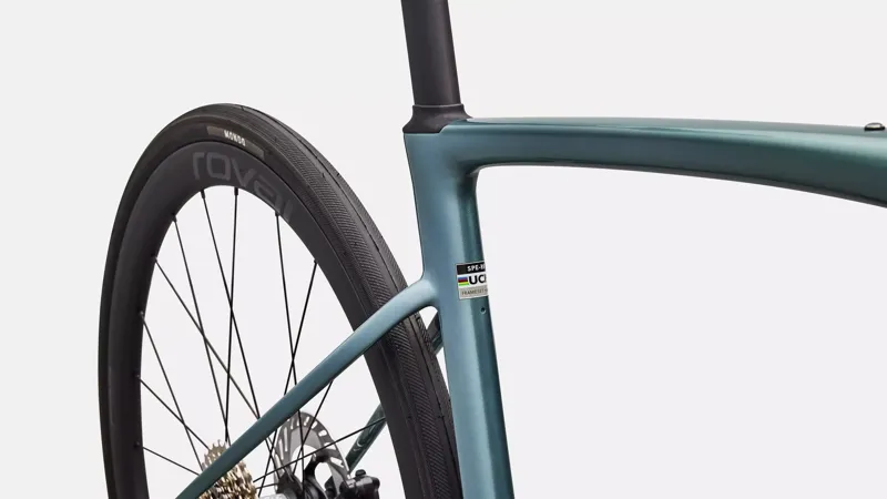 Specialized Roubaix SL8 Expert Road Bike 2026 Gloss Fjord Metallic/white Pearl Fade/emerald Metallic-5