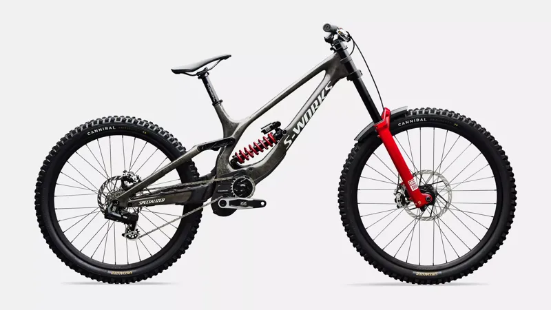 Specialized S Works Demo 11 Downhill Bike 2027 Charcoal/Dolomite Metalic/White