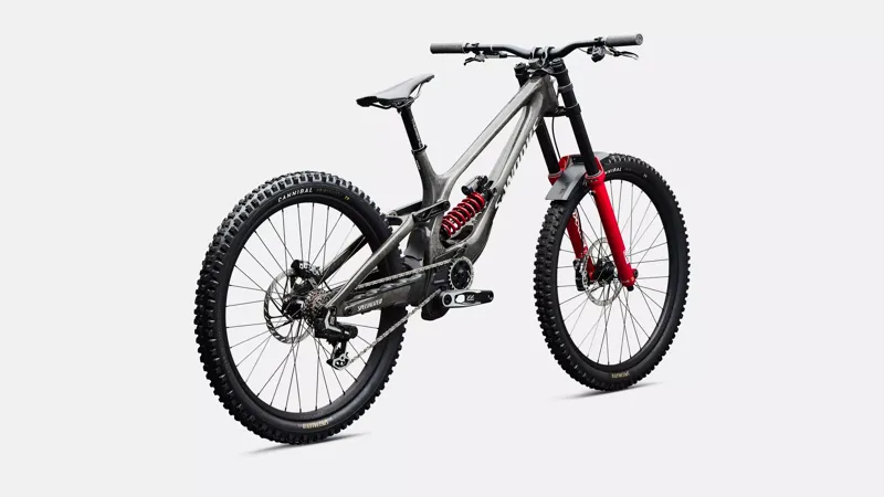Specialized S Works Demo 11 Downhill Bike 2027 Charcoal/Dolomite Metalic/White-2