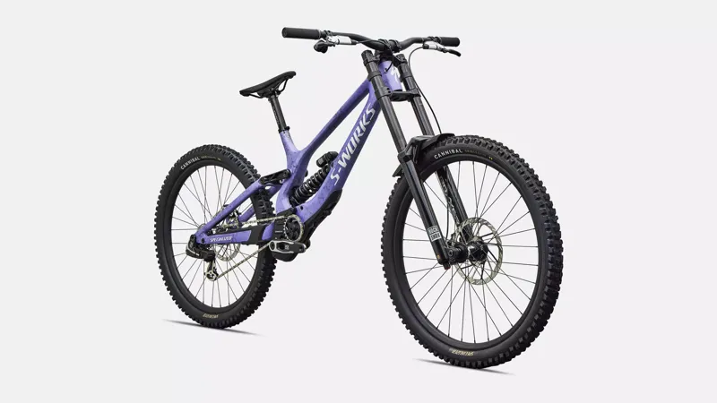 Specialized S Works Demo 11 Downhill Bike 2027 Powder Indigo/Black Carbon/White-1