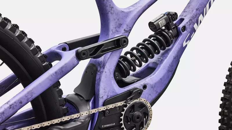 Specialized S Works Demo 11 Downhill Bike 2027 Powder Indigo/Black Carbon/White-6