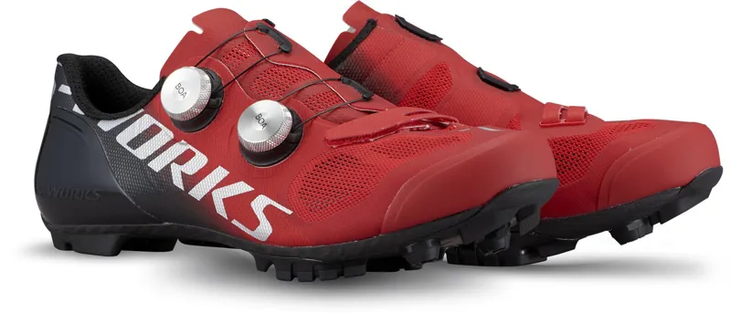 Specialized S- Works Vent Evo MTB Shoe Red-2