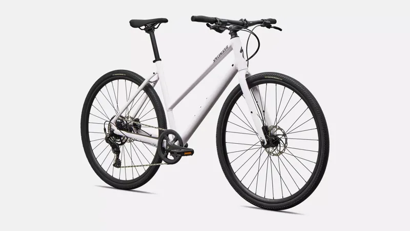 Specialized Sirrus X 2 Step Through Hybrid Bike 2027 Rose Shimmer/Metallic Obsidian-1