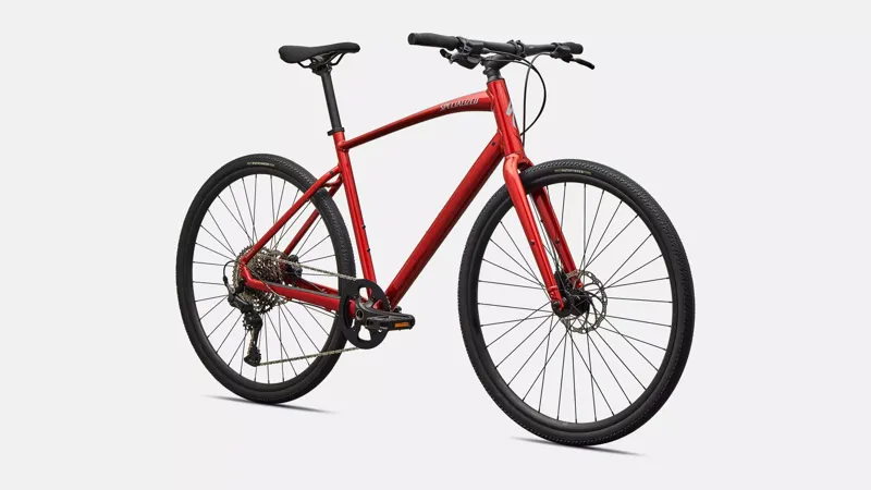 Specialized Sirrus X 3 Hybrid Bike 2027 Cayenne Metallic/Dolomite-1