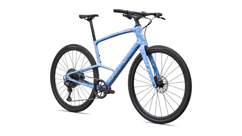 Specialized Sirrus X 5 Hybrid Bike 2027 Desert Rose/Sky Blue/White-2