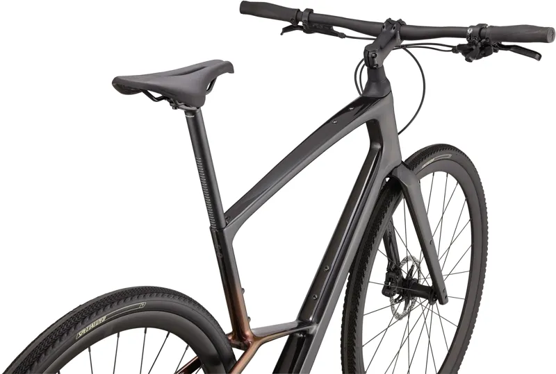 Specialized Sirrus X 5.0 Hybrid Bike 2025 Gloss Carbon/Red Pearl/Black Frost Reflective-2